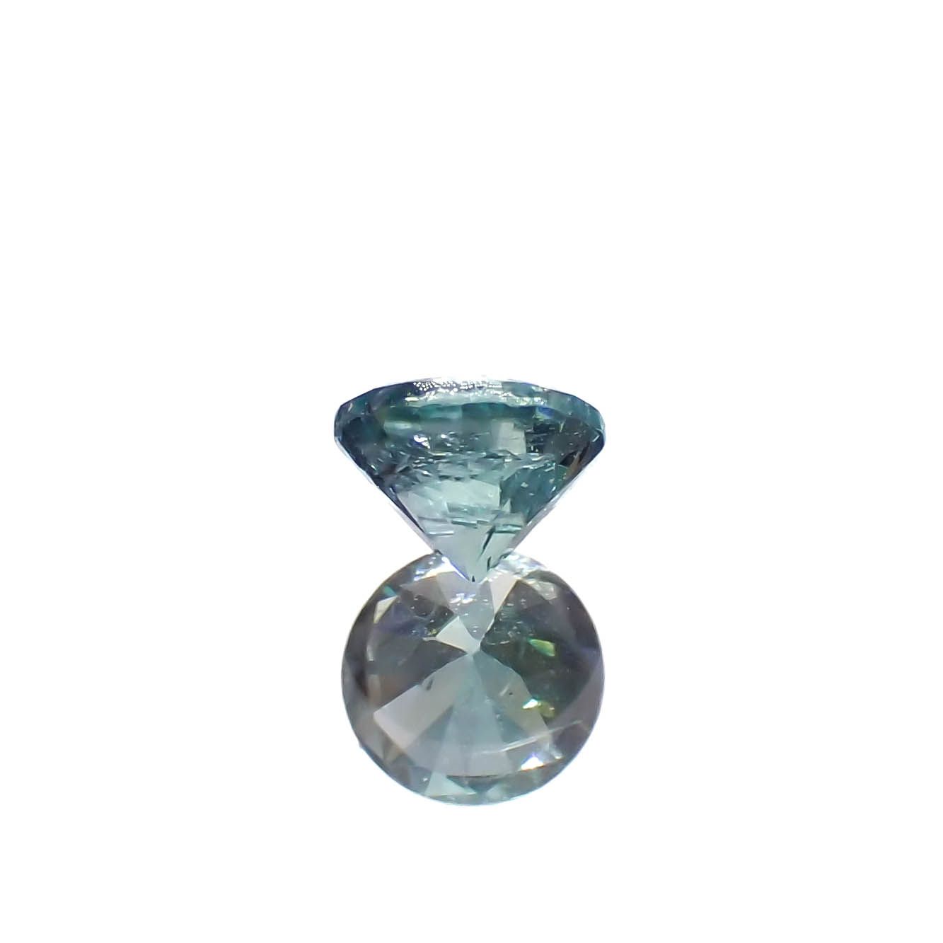 ブルーコーネルピン(宝石名ブルー・コーネルピン)タンザニア産 0.18ct 識別済[240527694]3.5x3.4mm前後