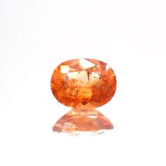 トリプライト(宝石名トリプライト) ブラジル産 0.592ct ソ付(彩珠)[210812527]5.8×4.4mm前後