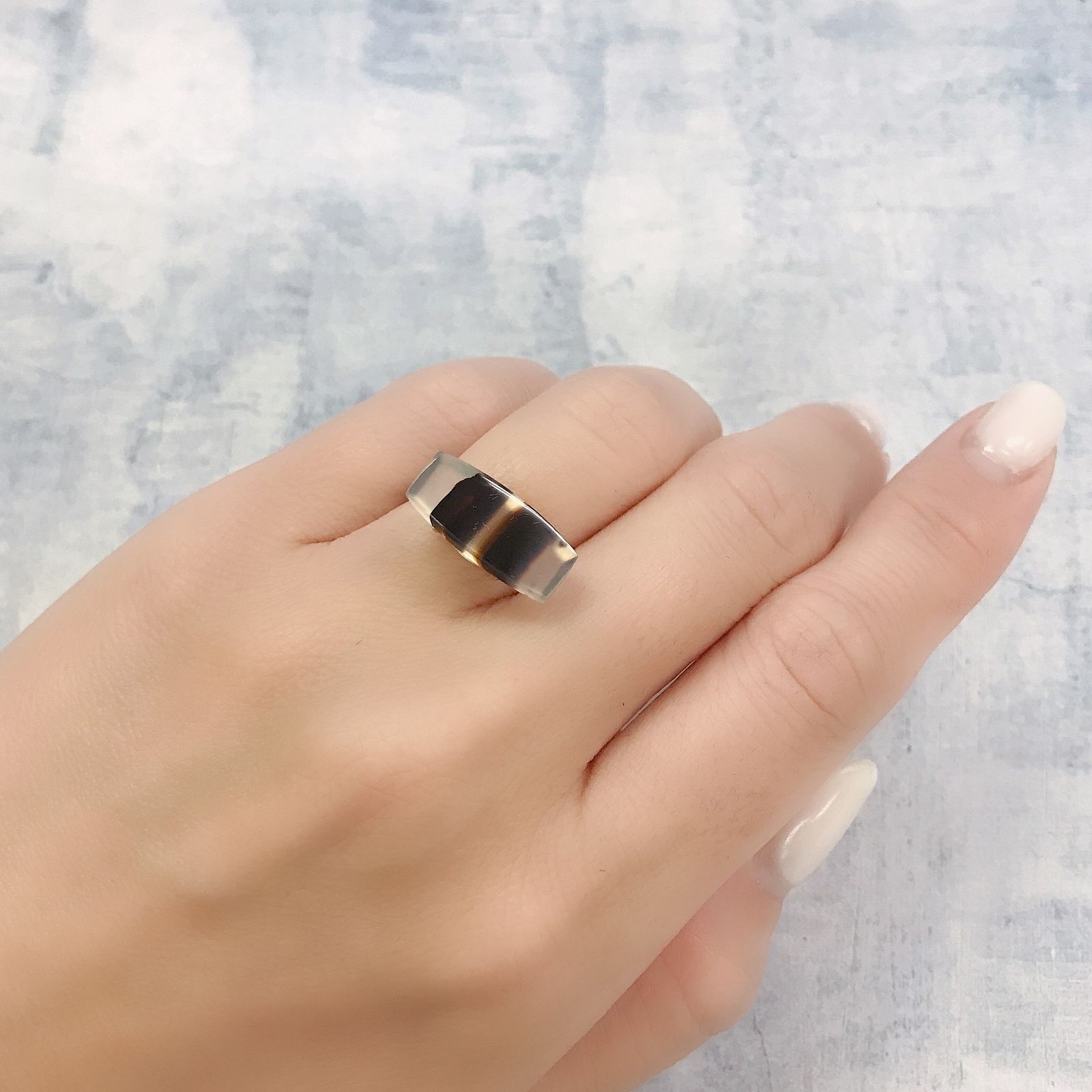 モンタナアゲート アメリカ・モンタナ州産 6.06ct[220716776]17.7x7.7mm前後