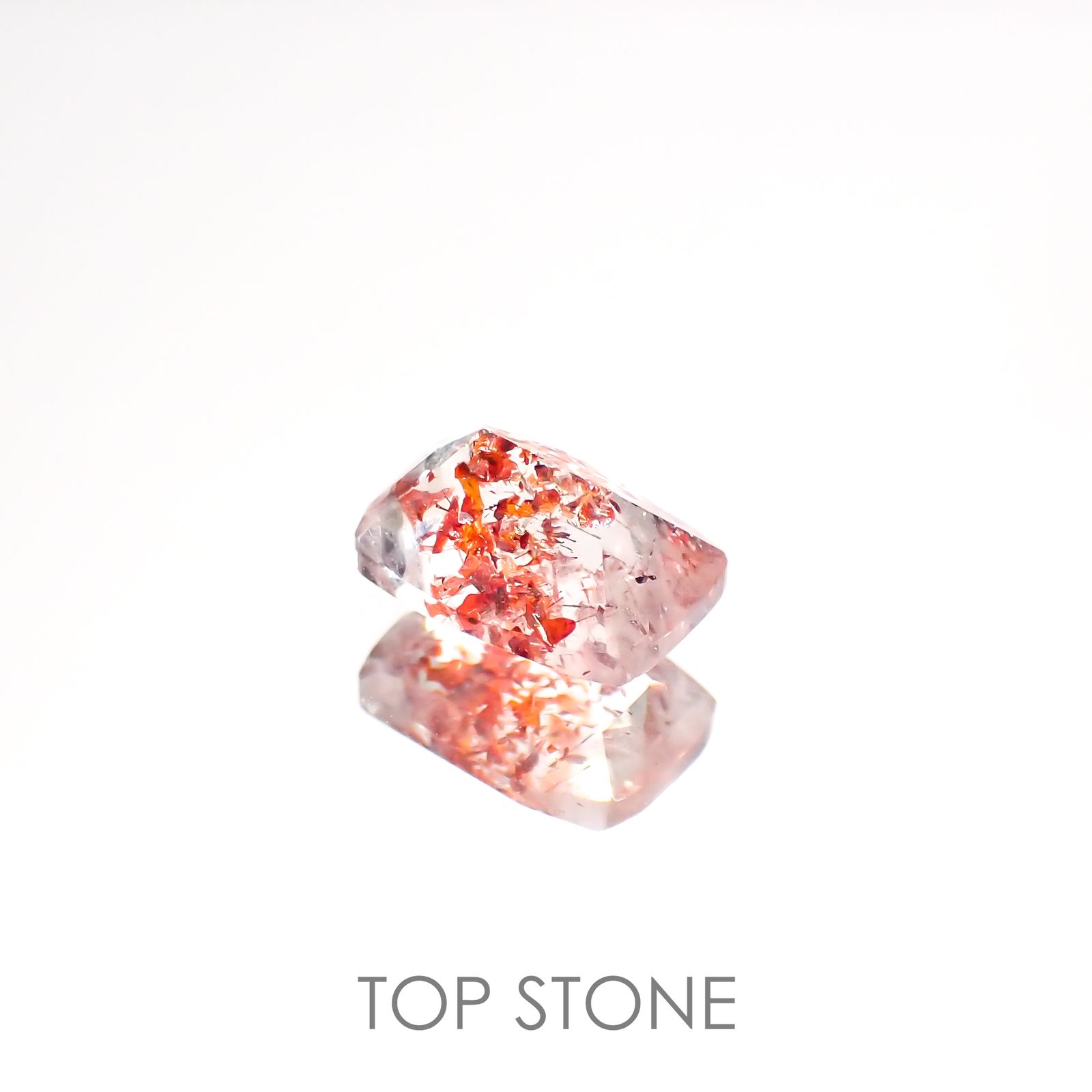 ファイヤークォーツ ナイジェリア産 1.01ct[220114767]7.3x5.1mm前後