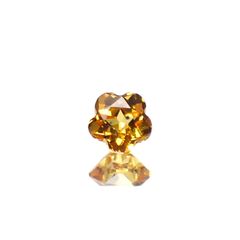 ◇カスタム・フラワーカット◇ファンシーカラーサファイア スリランカ/マダガスカル産 0.20ct [250329992]3.4x3.4mm前後