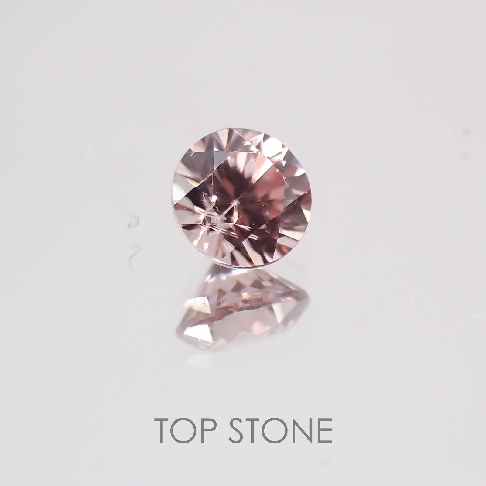 マラヤガーネット タンザニア産 ルース 0.42ct[21059376]4×4mm前後