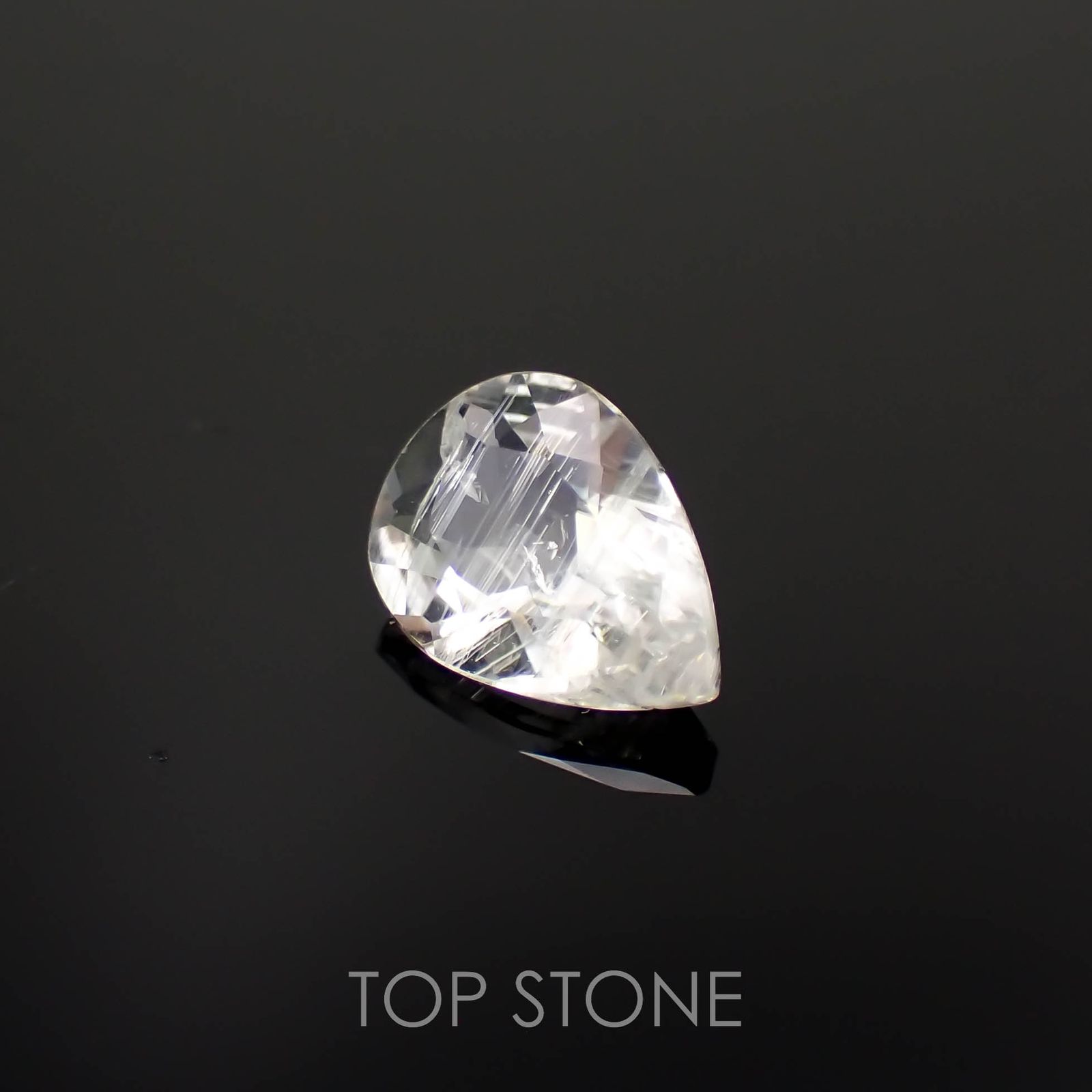 オリゴクレース(宝石名オリゴクレース)ブラジル産 1.05ct 識別済[221219442]8.9x6.5mm前後