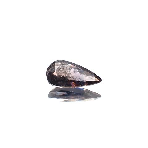 ブルーティントアキシナイト パキスタン産 0.42ct [241229596]7.6x3.9mm前後
