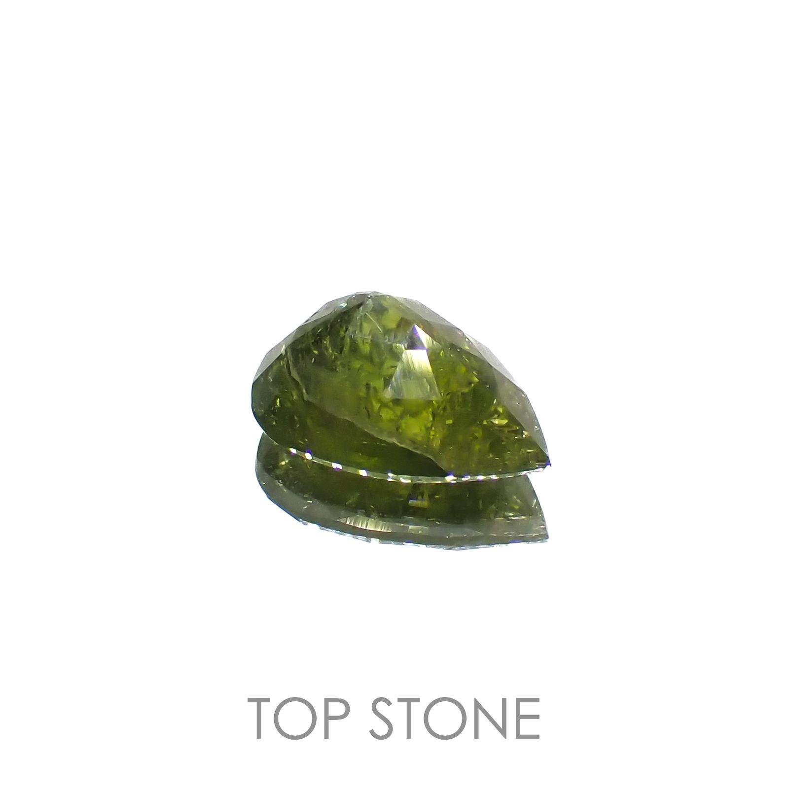 イリデッセンスクロムトルマリン(宝石名トルマリン)ケニア産 1.97ct 識別済[221119094]10.6x7.8mm前後
