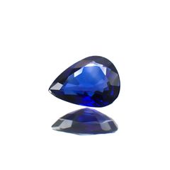 サファイア(宝石名サファイア)スリランカ/マダガスカル産 0.80ct 識別済[220917641]6.9x5.4mm前後