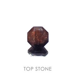 ◇オクタゴンカット◇ブラッドショットアイオライト インド産 0.99ct[230320941]6.1x6.1mm前後