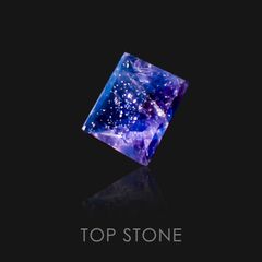 ◇プリンセスカット◇アイオライトサンストーン インド・ブラジル産 ルース 1.04ct[20118174]6×6mm前後