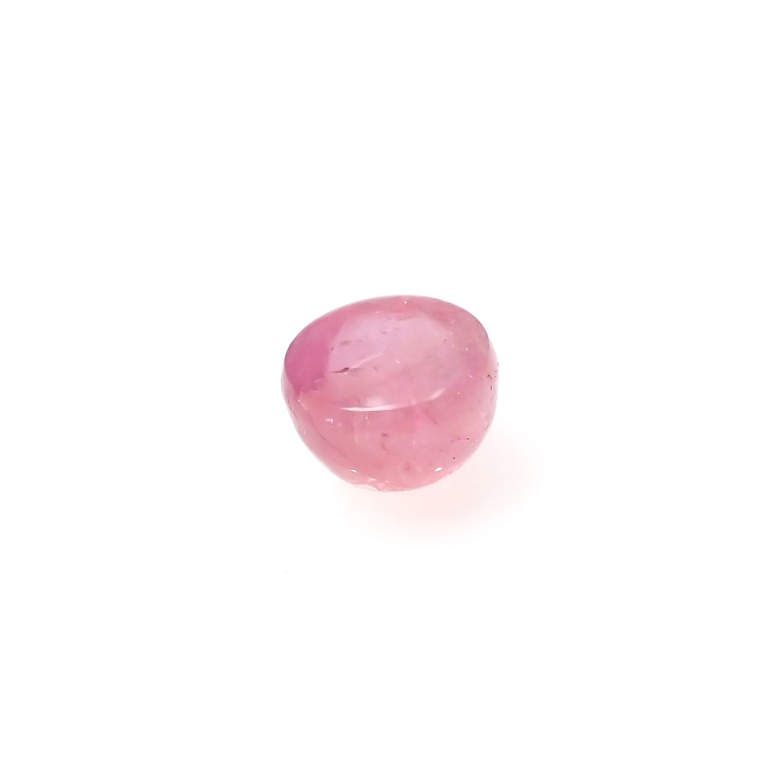 ペツォッタイト(ラズベリル)(宝石名ペツォッタイト)マダガスカル産 0.756ct ソ付(彩珠)[240226151]4.9x4.9mm前後