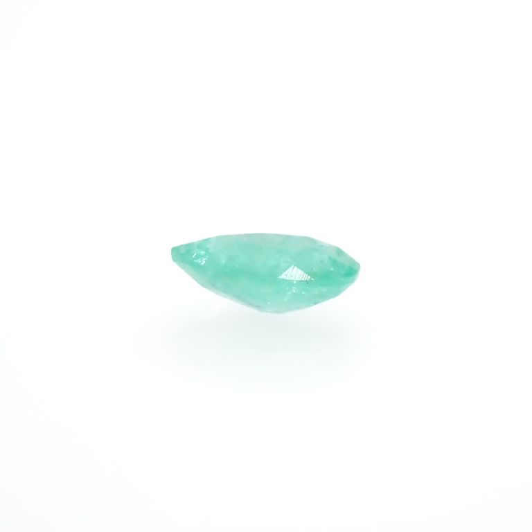 パライバトルマリン(宝石名トルマリン/別名パライバ・トルマリン)ブラジル・パライバ州バターリャ鉱山産 0.075ct 識別済[220616586]3.4x2.6mm前後
