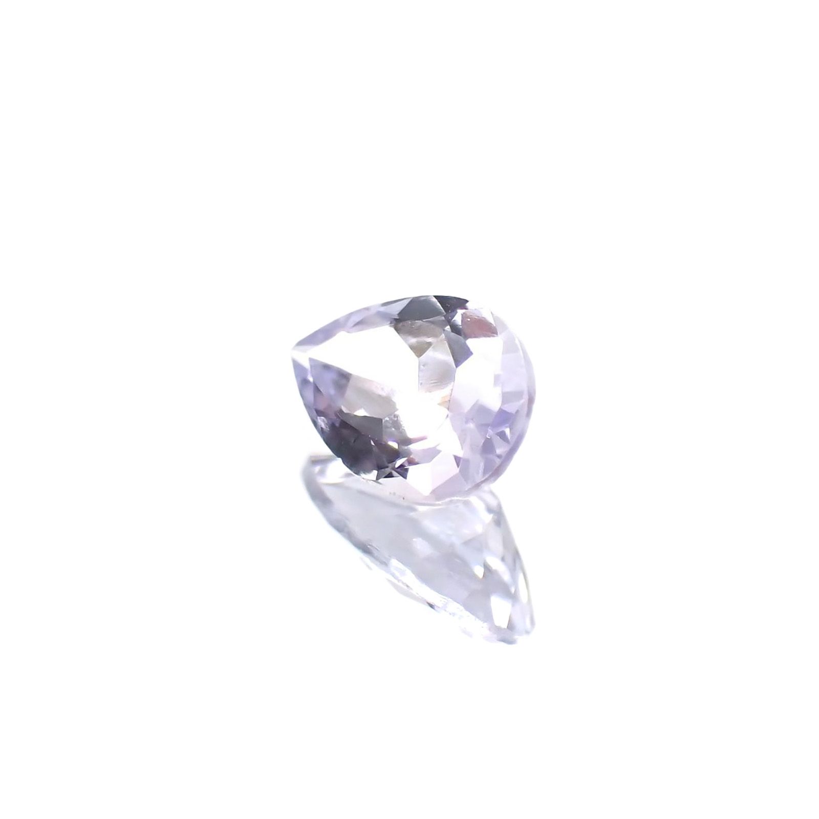 ラベンダーゾイサイト(宝石名ゾイサイト)タンザニア産 識別済 0.34ct / 5.9x3.8mm前後 [230622416]