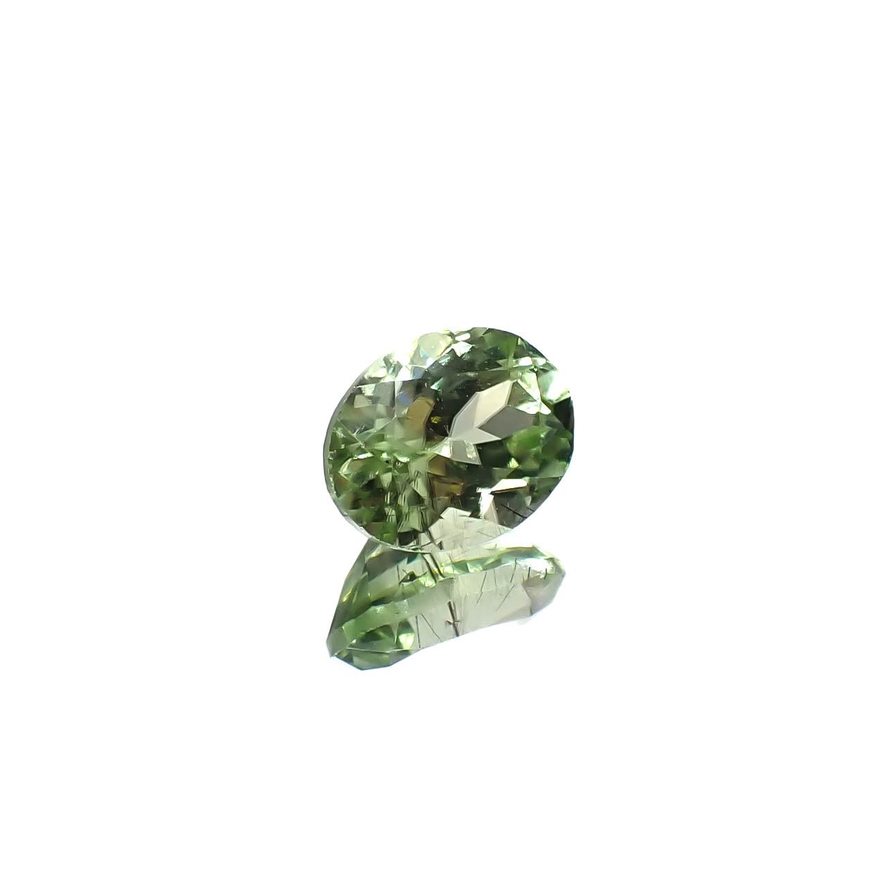 ルドウィジャイトインペリドット パキスタン産 1.61ct[240728521]8x6.3mm前後