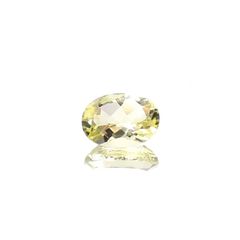 イエローダンビュライト タンザニア産 1.22ct[240125465]8.1x6mm前後