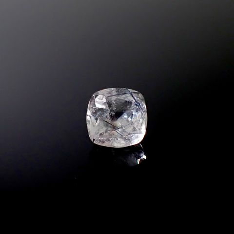 インディゴライトインクォーツ ブラジル産 2.52ct [241229600]8.3x8.3mm前後