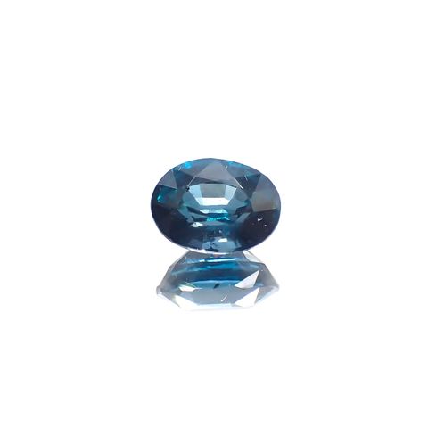 オーシャンブルーカイヤナイト(宝石名カイヤナイト) インド・オリッサ州産 2.40ct 識別済[210912367]9×6.8mm前後