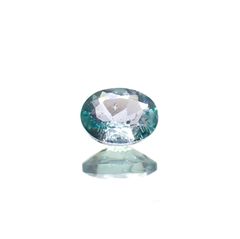 ブルーグリーンコーネルピン(宝石名コーネルピン)タンザニア産 識別済 0.12ct / 3.3x2.5mm前後 [251019245]