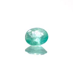 パライバトルマリン(宝石名トルマリン/別名パライバ・トルマリン)ブラジル・パライバ州バターリャ鉱山産 0.17ct 識別済[240928795]4.1x3.2mm前後