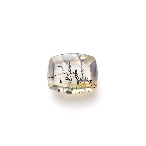 デンドリチッククォーツ ブラジル産 5.93ct[230321072]11.2x13.7mm前後