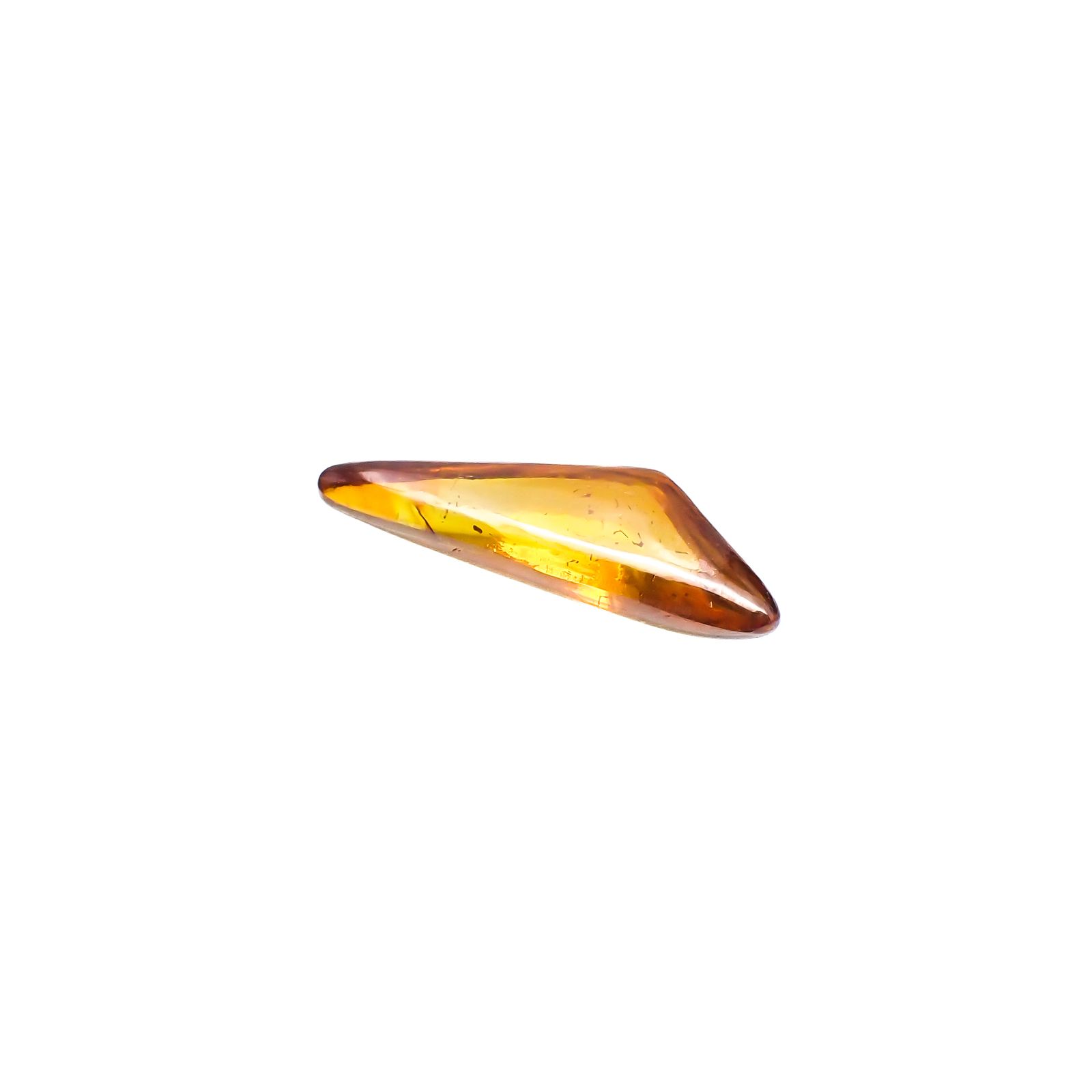 ◇フリーフォーム◇スファレライト(宝石名スファレライト)スペイン産 24.64ct 識別済[231023841]34.3x11.4mm前後