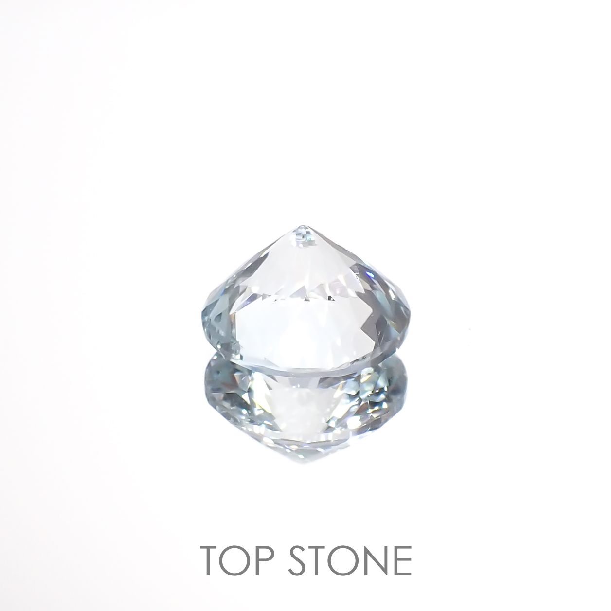 ブルートパーズ スリランカ産 3.81ct[221018563]9.8x9.7mm前後