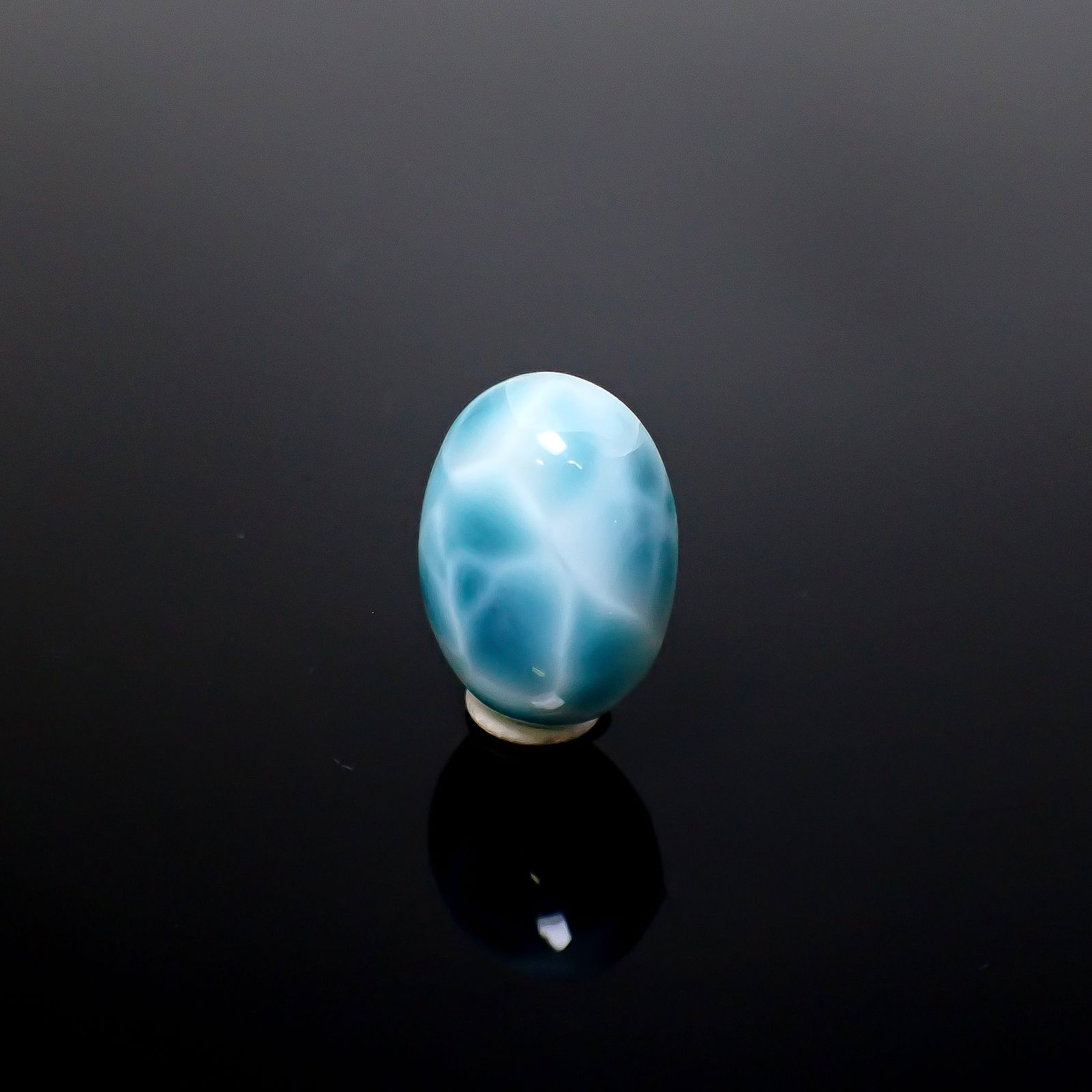 ラリマー ドミニカ共和国産 21.22ct [250630543]20x14.8mm前後