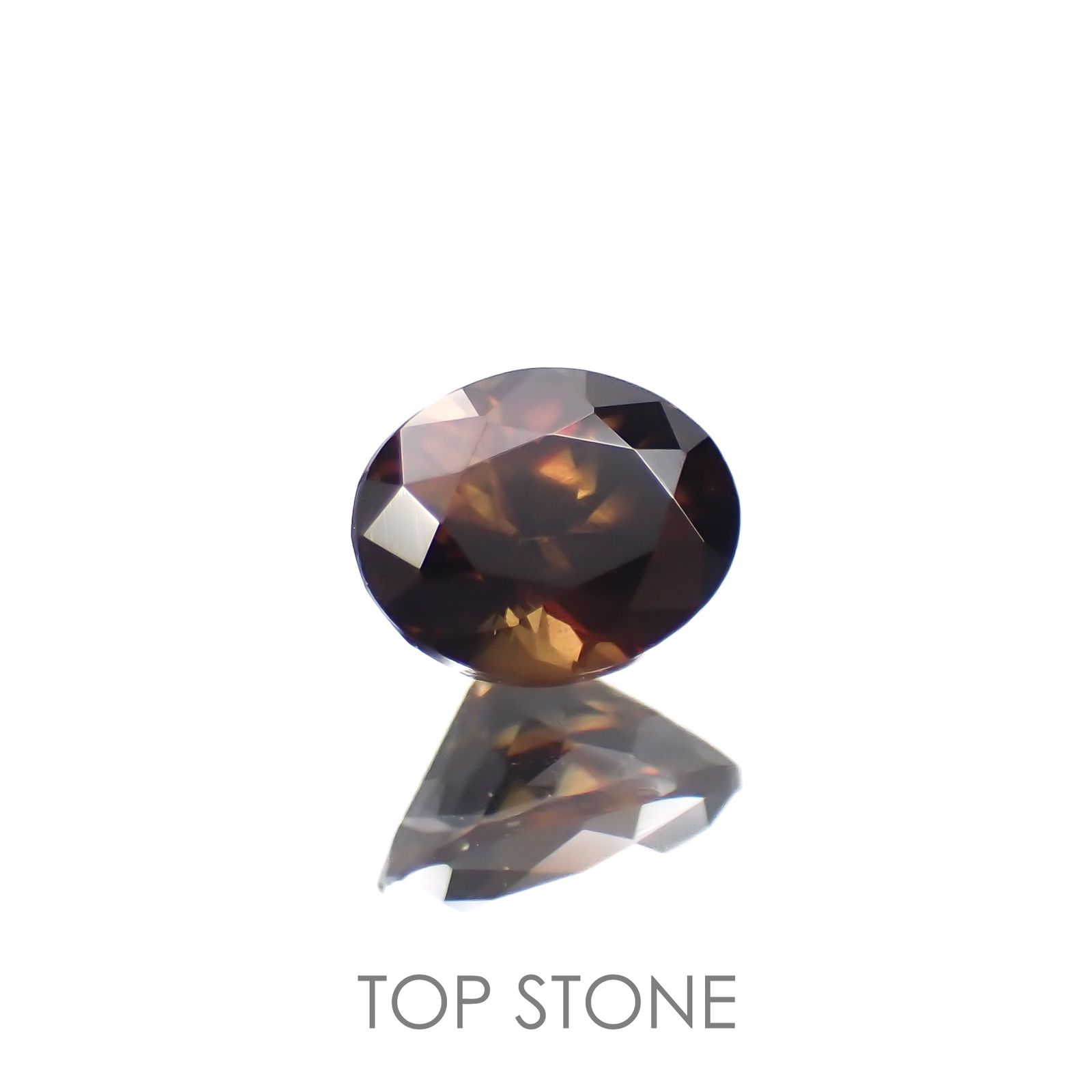 キャシテライト(宝石名キャシテライト)ボリビア産 1.425ct ソ付(彩珠)[221018672]6x4.8mm前後