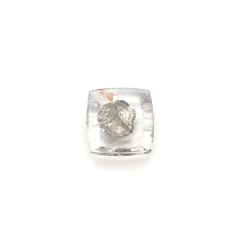 パイライトインクォーツ ブラジル産 7.80ct[240225919]12.5x12.3mm前後