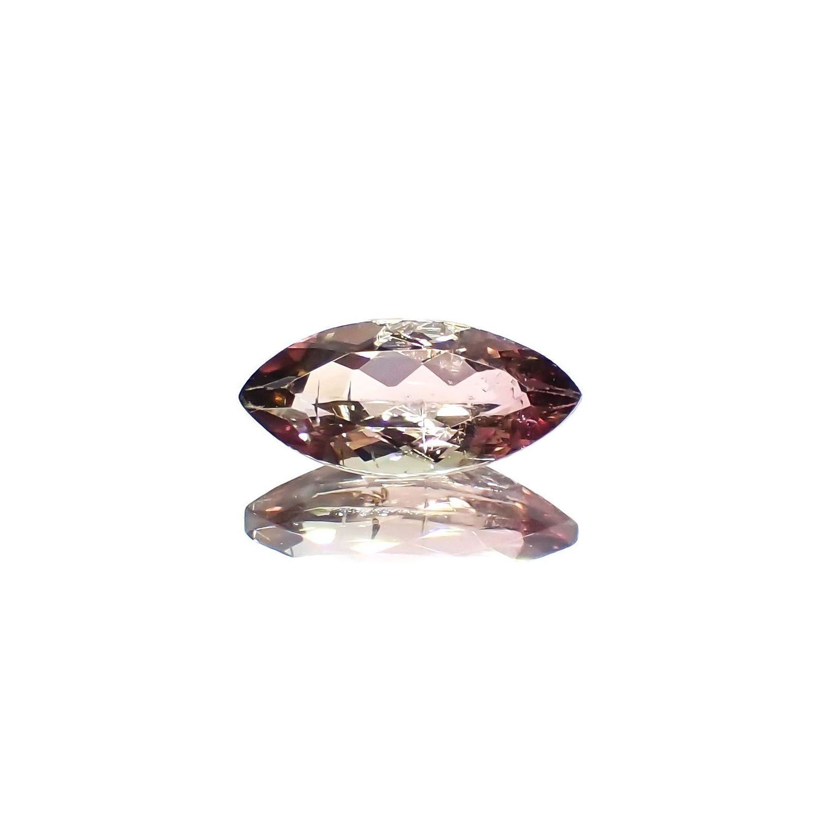 バイカラートルマリン ブラジル産 0.95ct[230220400]9.9x4.6mm前後
