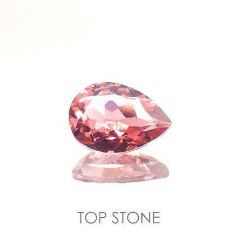 バイカラートルマリン(宝石名バイカラー・トルマリン) ブラジル/アフリカ産 0.55ct 識別済[211013562]6.9×4.9mm前後