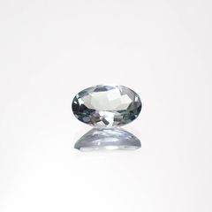 バイカラータンザナイト(宝石名ゾイサイト)タンザニア産 0.57ct 識別済[230421799]6.6x4.4mm前後