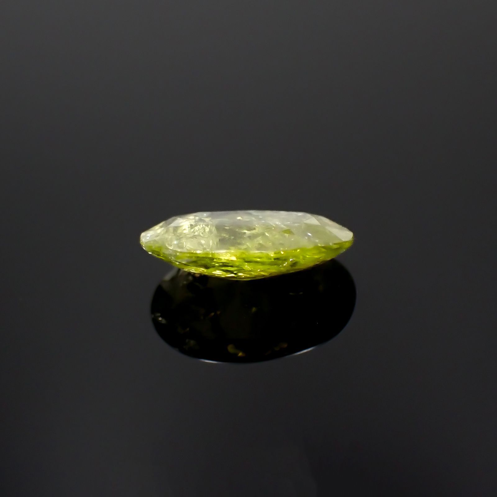 イリデッセンスクロムトルマリン(宝石名トルマリン)ケニア産 1.53ct 識別済[221119089]10.3x6.9mm前後