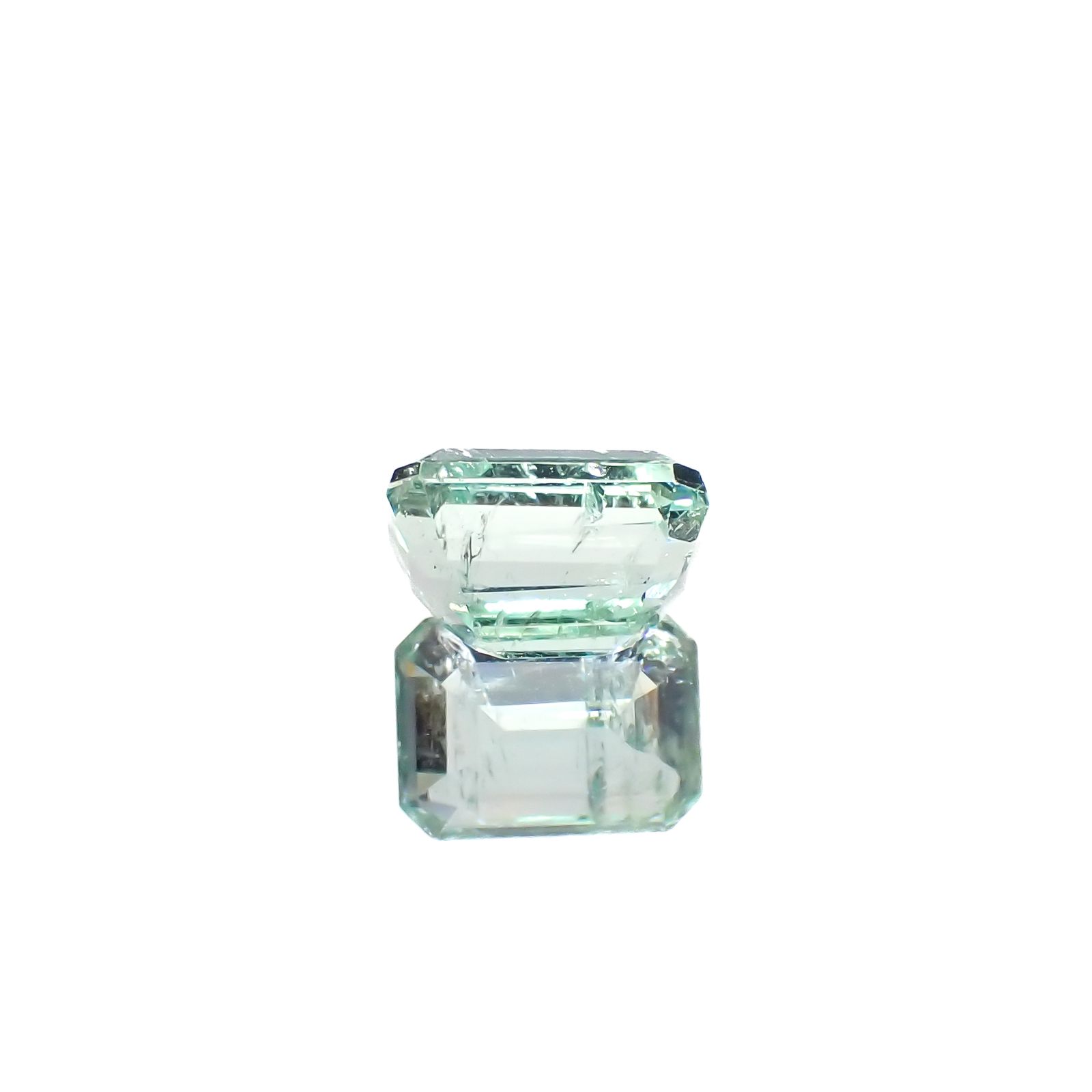 パステルカラーエメラルド コロンビア産 1.12ct[240225963]6.8x4.9mm前後
