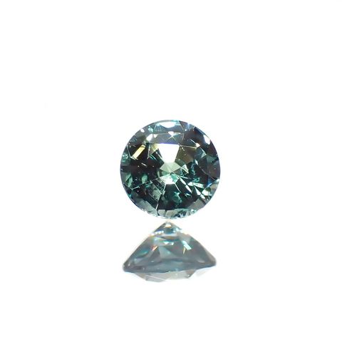 アレキサンドライト(宝石名アレキサンドライト)ブラジル産/EmeraldMains社製 0.147ct ソ付(彩珠)[220516024]3.2x3.1mm前後