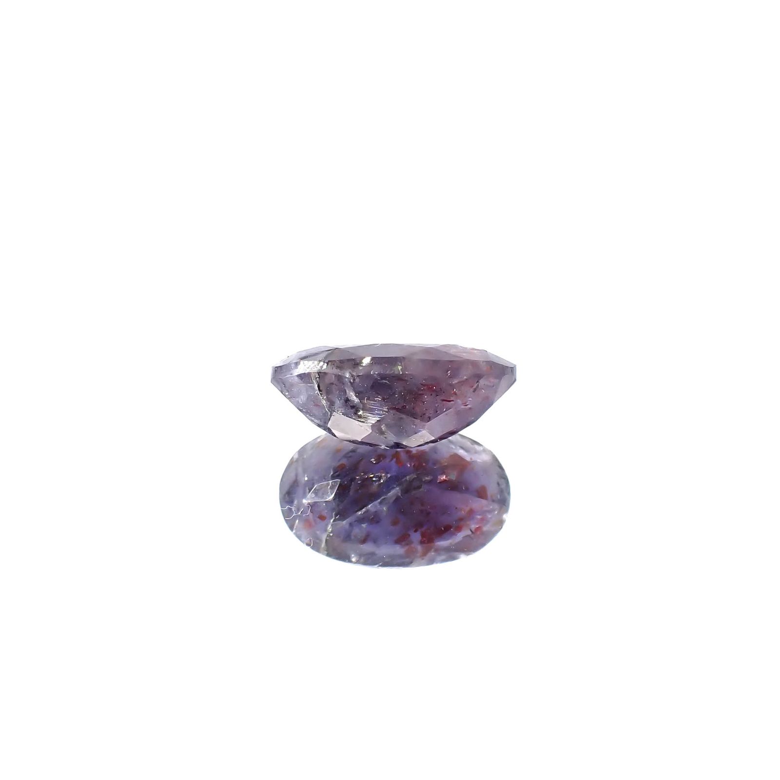ブラッドショットアイオライト インド産 4.24ct[230321203]13.9x8.9mm前後