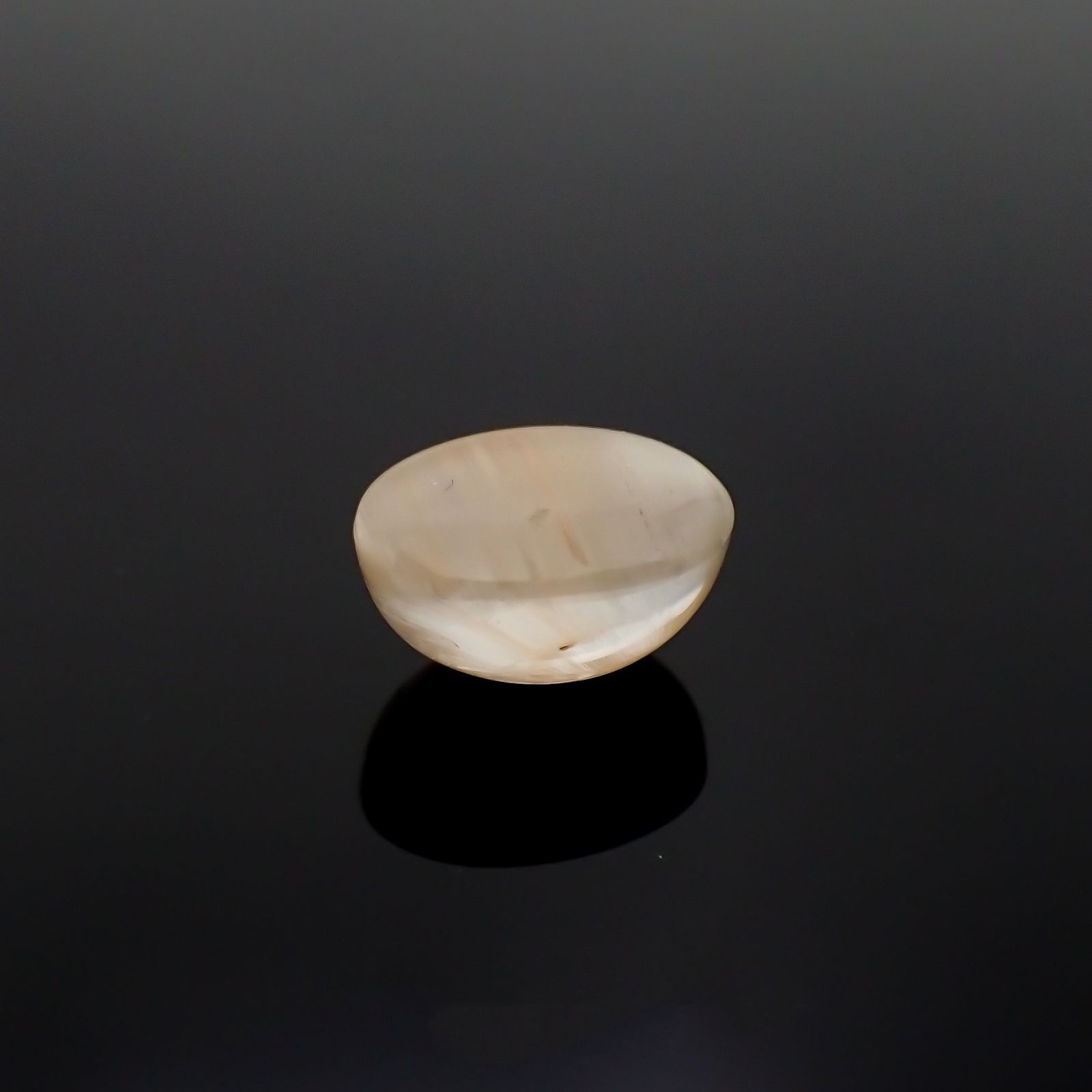 トパーズキャッツアイ ビルマ産 6.33ct[221018510]11.7x8.1mm前後