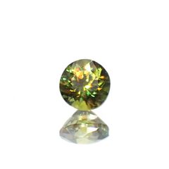 カラーチェンジスフェーン パキスタン産 0.17ct / 3.2x3.2mm前後 [250931065]