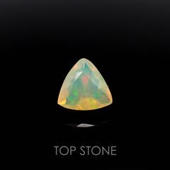 エチオピアオパール(宝石名オパール) エチオピア産 2.11ct 識別済[20073759]9.7×9.7mm前後
