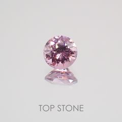 ピンクスピネル ビルマ産 ルース 0.32ct[210610010]4.1×4.1mm前後