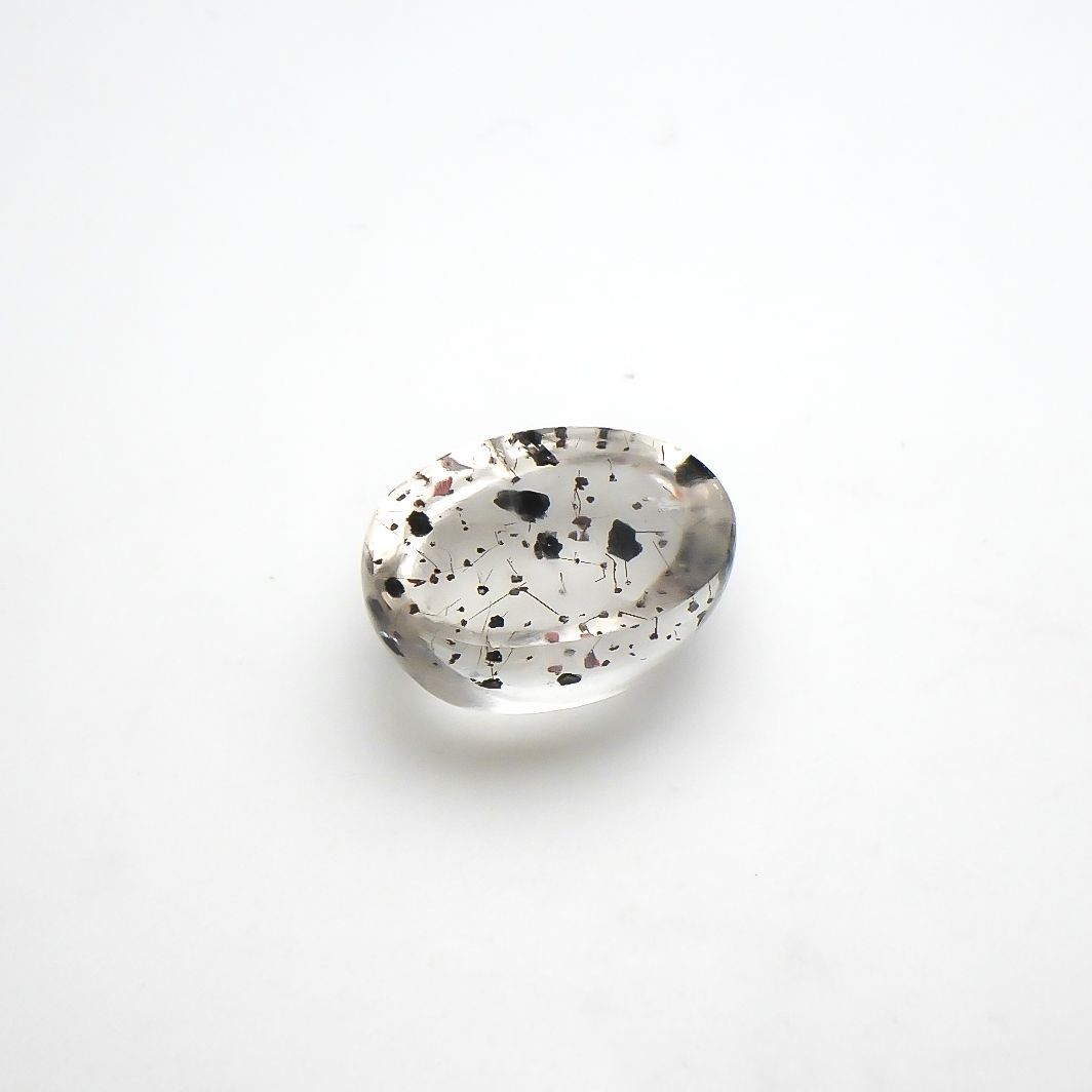 ヘマタイトインクォーツ 中国産 10.93ct[220115244]15.2x12mm前後