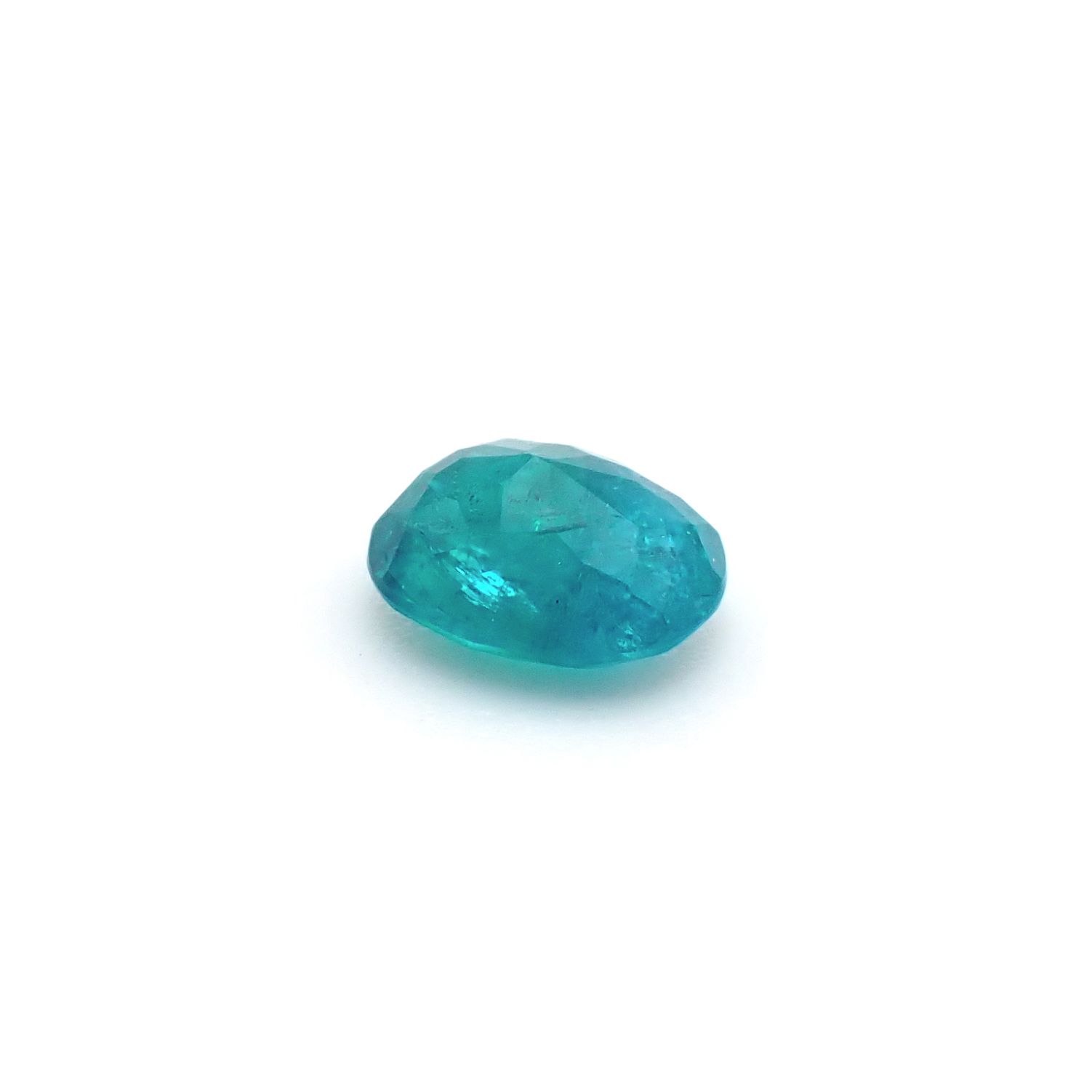 パライバトルマリン(宝石名トルマリン/別名パライバ・トルマリン)エチオピア産 GIA鑑付 0.54ct / 5.76x4.46mm前後 [260933197]