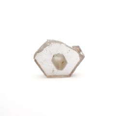 ファントムクォーツ 原石スライス ブラジル産 5.59ct[220716816]13x16.5mm前後