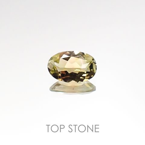 パーティカラートルマリン(宝石名パーティカラード・トルマリン) ブラジル産 0.40ct 識別済[20106474]6.3×4mm前後