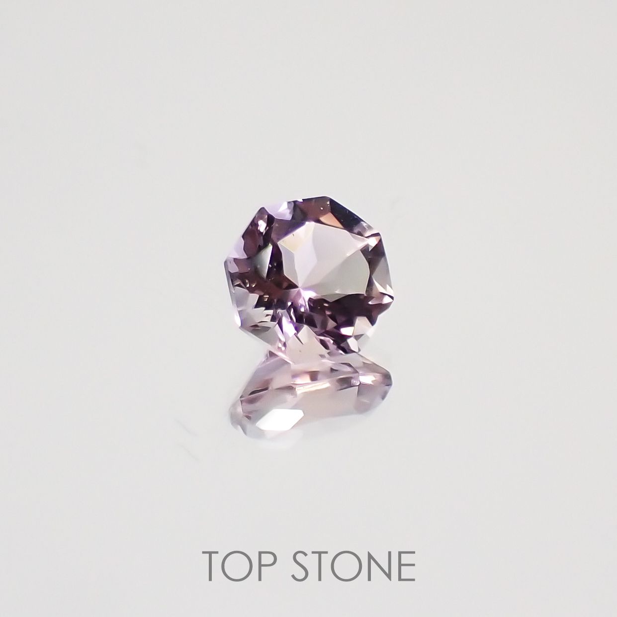 ◇オクタゴンカット◇アメトリンSA ブラジル産 ルース 0.55ct[210611051]5.1×5.1mm前後