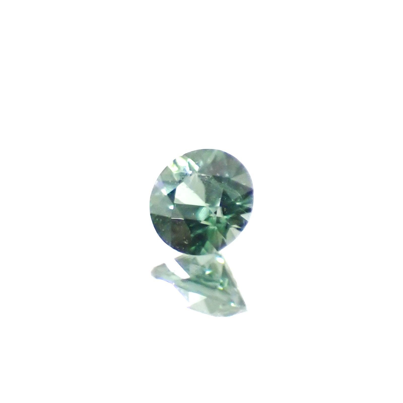 リバースカラーチェンジジルコン ミャンマー・モゴック産 0.18ct[240929177]3.2x3.2mm前後