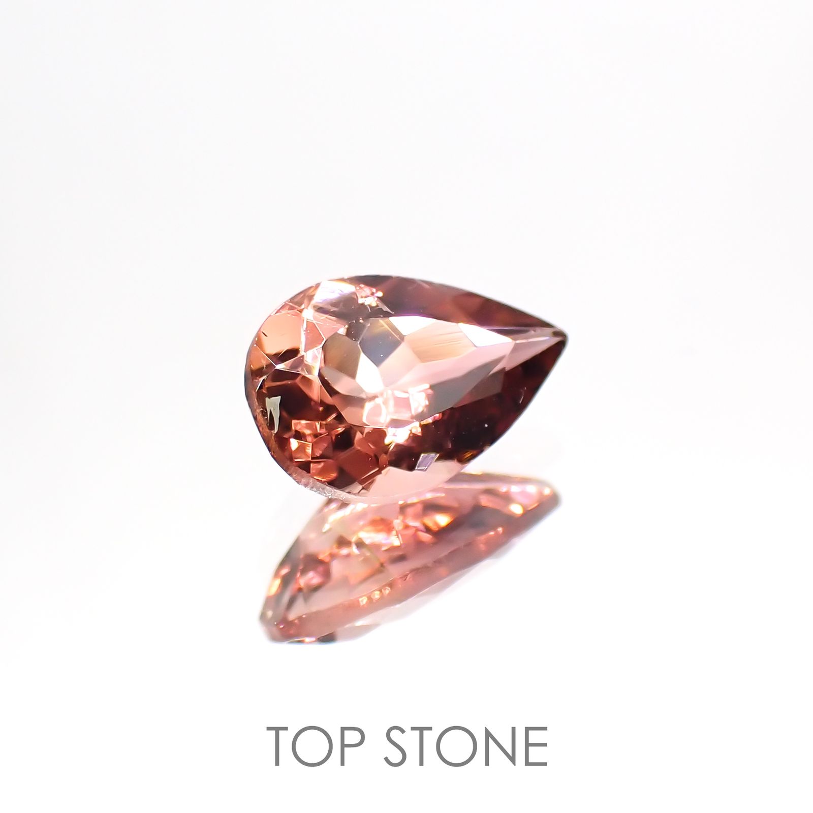 バイカラートルマリン(宝石名バイカラー・トルマリン) コンゴ民主共和国産 1.12ct 識別済[211013605]8.9×5.9mm前後
