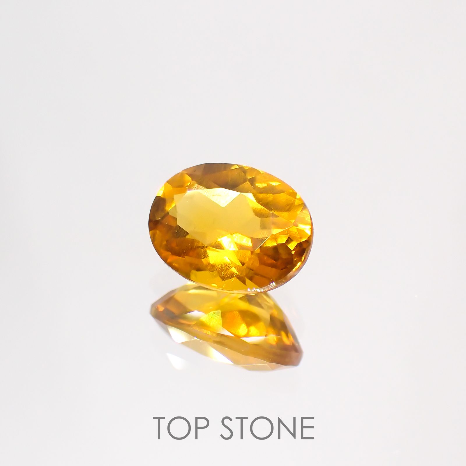 ゴールデンベリル(宝石名ゴールデン・ベリル)ブラジル産 1.24ct 識別済[220114225]8.1x6.2mm前後