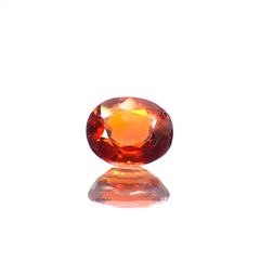 クリノヒューマイト(宝石名クリノヒューマイト)パキスタン産 0.69ct 識別済[220115584]5.7x4.8mm前後