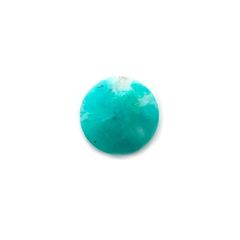 マトリックスアマゾナイト(アマゾナイトインクォーツ/フェルドスパー) ブラジル産 2.34ct[231024002]11.2x11.2mm前後