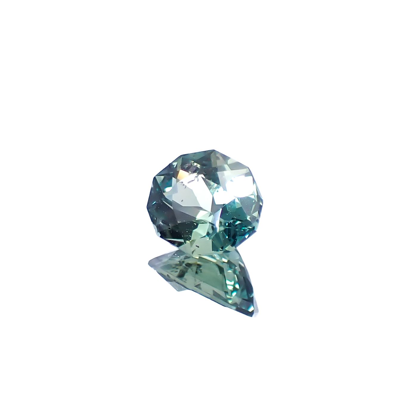 ◇カスタムカット◇バイカラーサファイア オーストラリア産 1.45ct [250229831]7.8x6mm前後