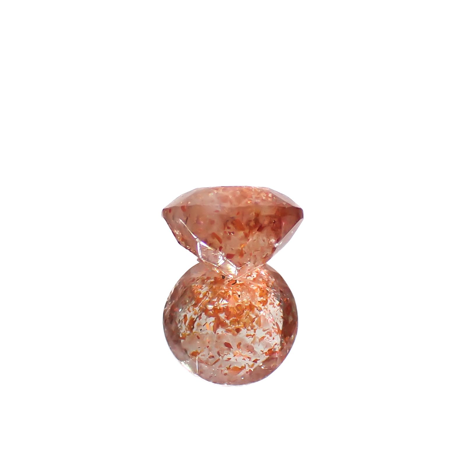 イリュージョンサンストーン タンザニア産 1.84ct[240728543]7.8x7.8mm前後